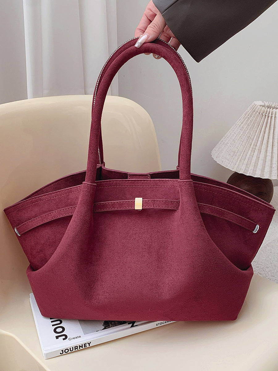 Women's Large Capacity Commuter Idle Style Dumpling Big Women's Shoulder Bag