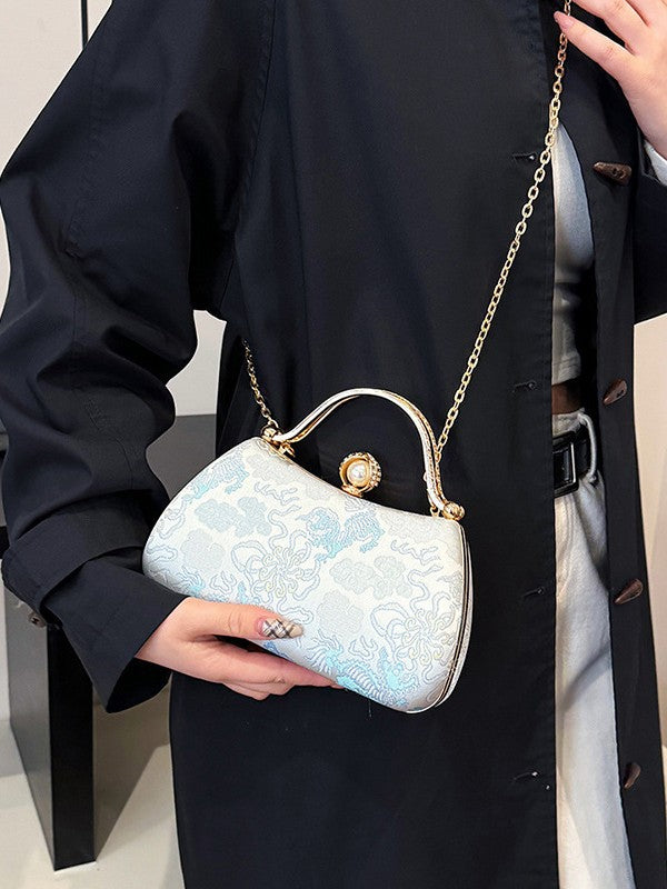 Women's Frame Hard Box Diamonds Mini Expensive Shoulder Bags