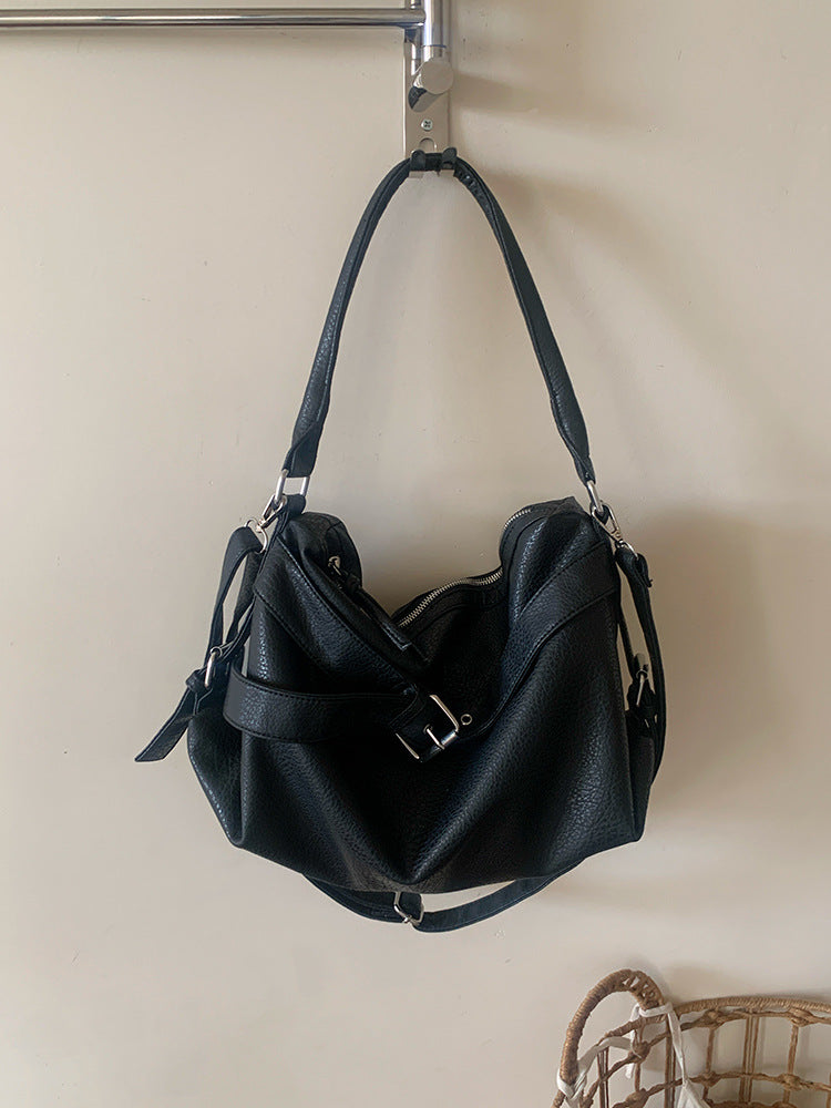 Capacity Black Hot Motorcycle Stylish Underarm Bags