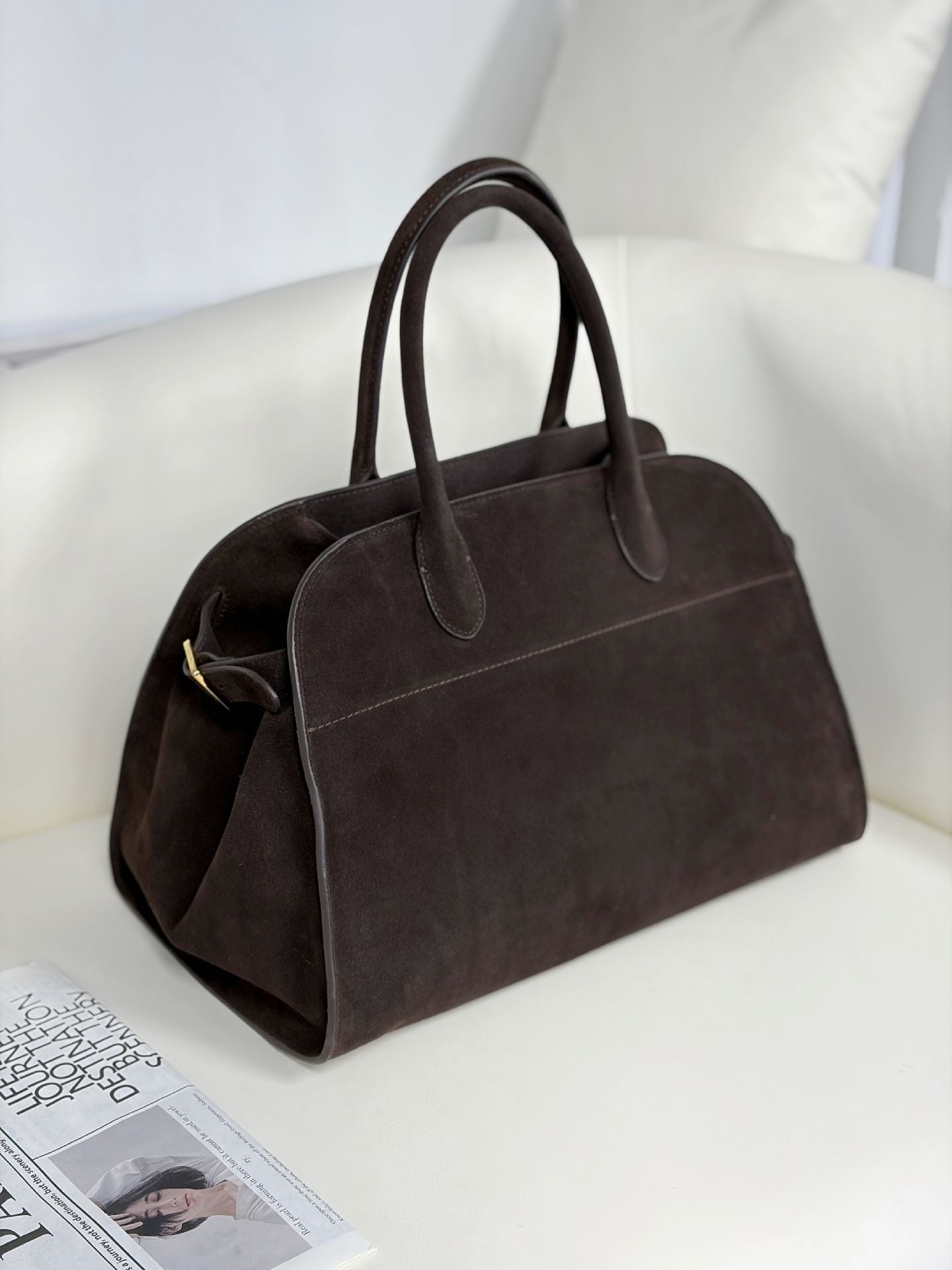 Dong First Layer Cowhide Large Capacity Women's Handbag