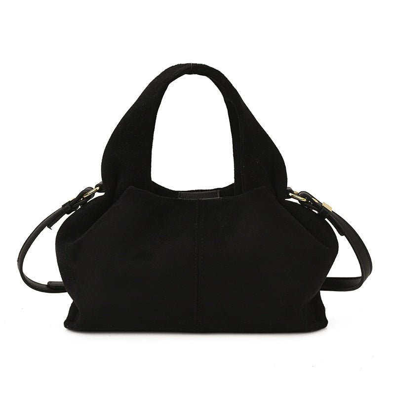 Women's Fashionable Pleated Cloud Large Capacity Portable Trendy Western Bags