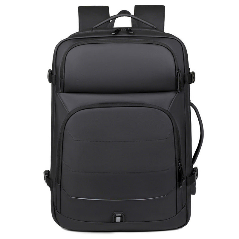 Men's High-grade Waterproof Computer Large Capacity Scalable Business Backpack