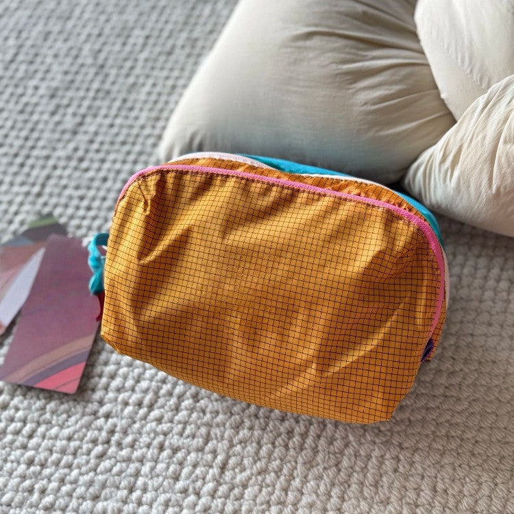 Alpaca Dopamine Color Outing Haversack Large Capacity Waterproof Nylon Wash Makeup Bag