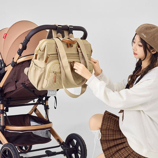 Fashion Trendy Slouchy Diaper Portable Mother Mummy Bag