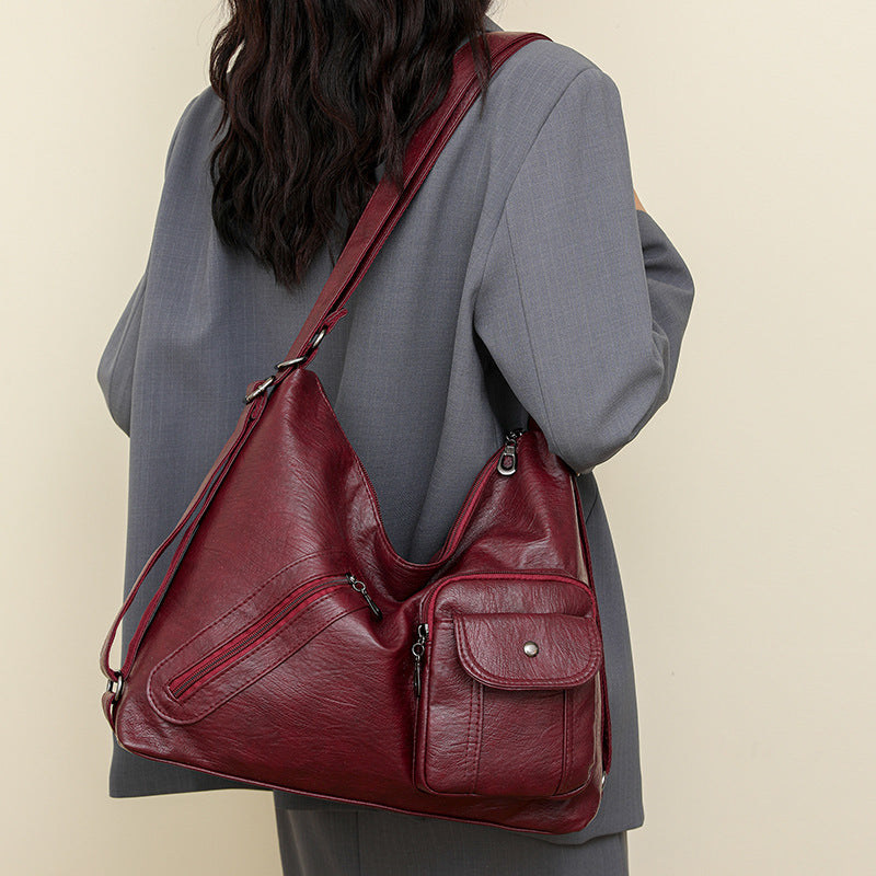 Women's Large Capacity Fashion Trendy Commute Leisure Women's Shoulder Bag