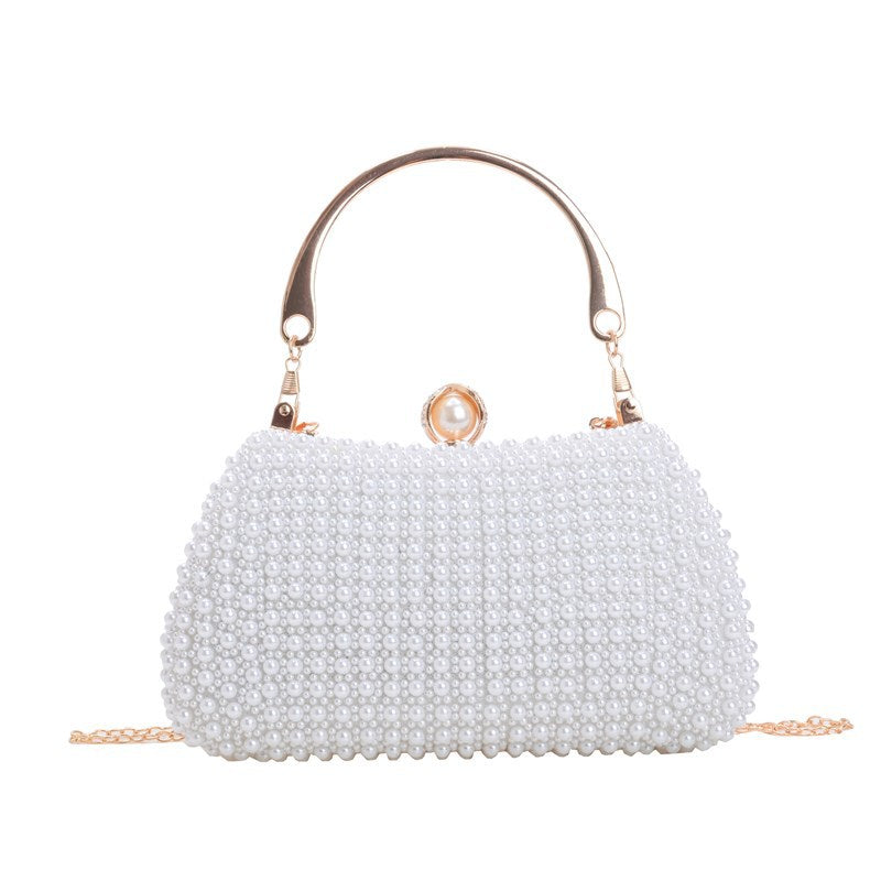 Pearl Hand Banquet Dress Temperament High Sense Dinner Bag