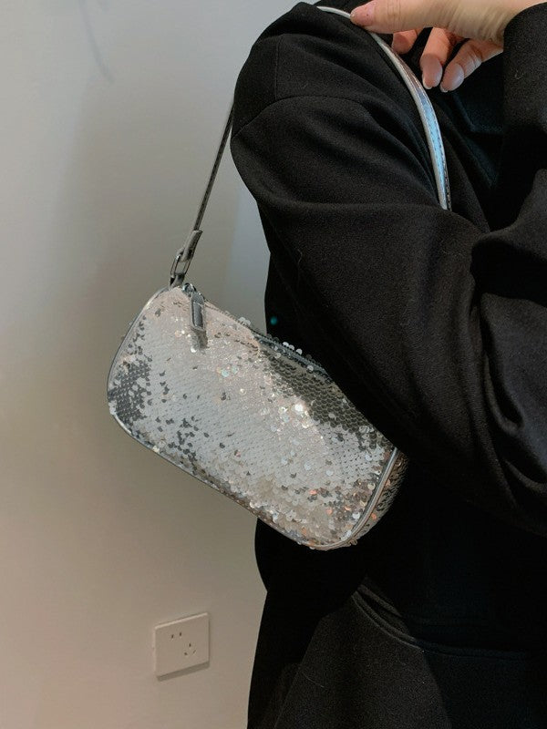 Women's High-grade Sequined Crystal Nightclub Disco Dancing Exquisite Women's Shoulder Bag