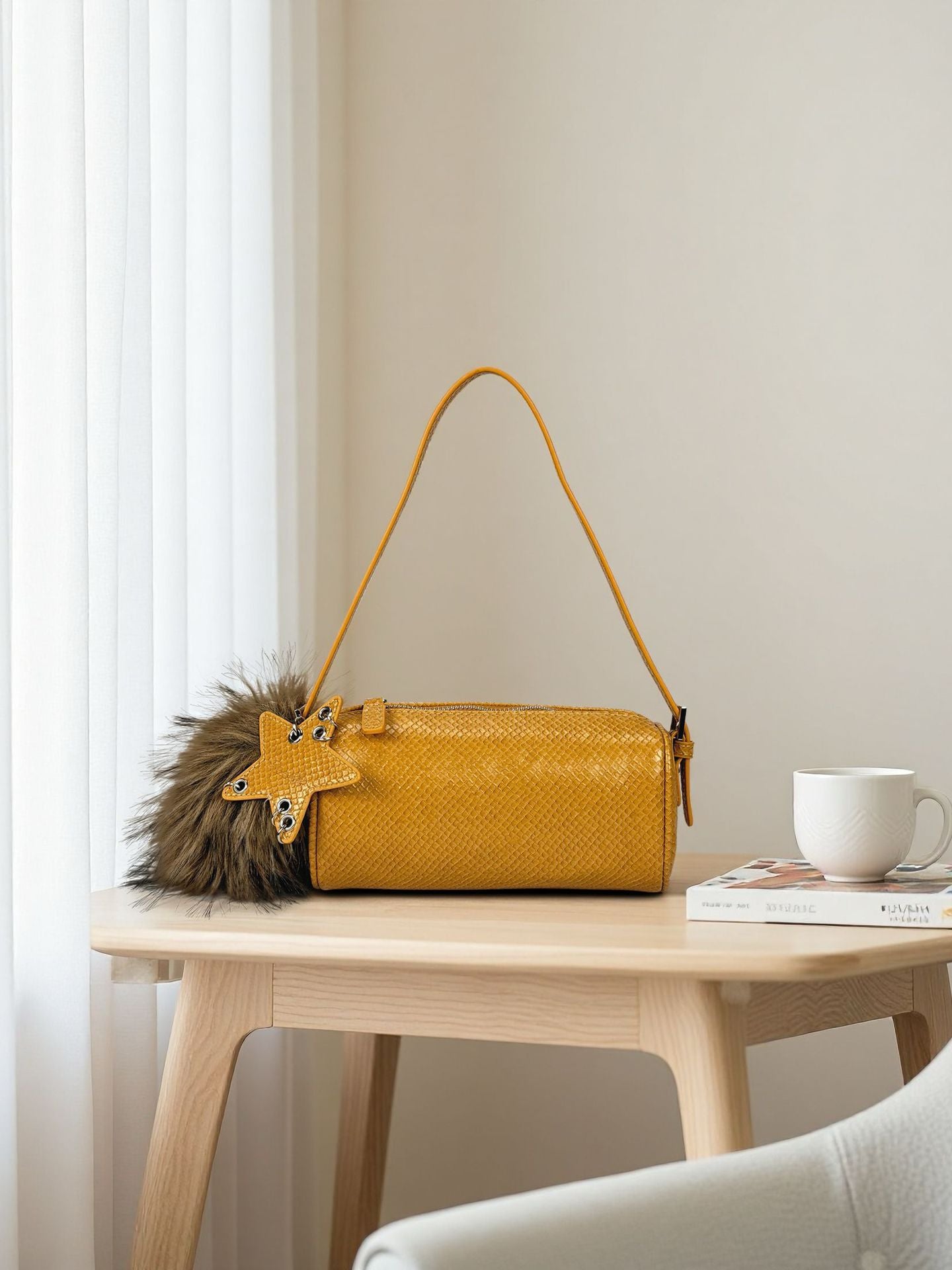 Classy Pencil Mini Cylinder Portable Cell Phone Bags