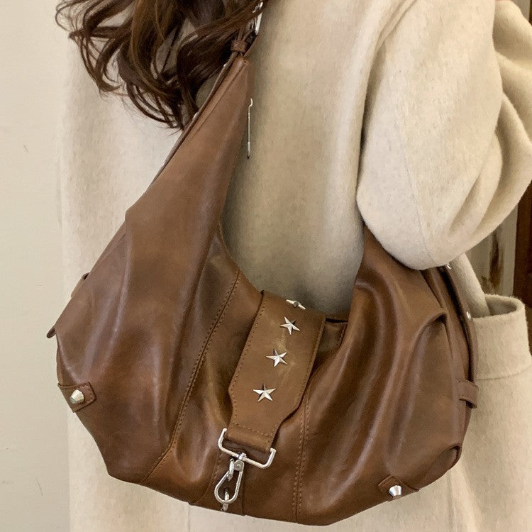 Women's Super Popular High-grade Large Capacity Commuter Women's Shoulder Bag