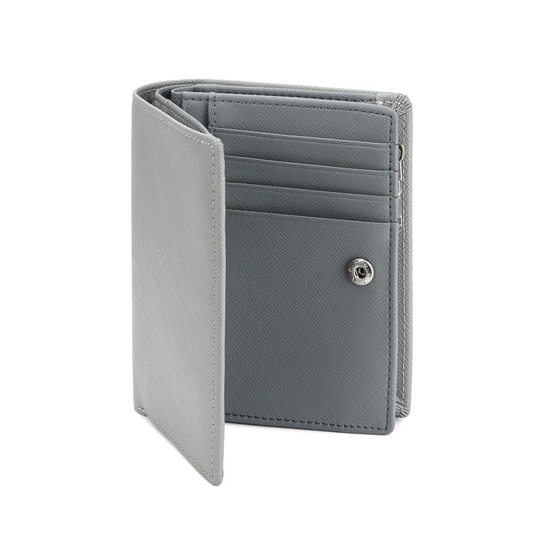 Women's Short Multiple Slots Fashion Vertical Mini Purses