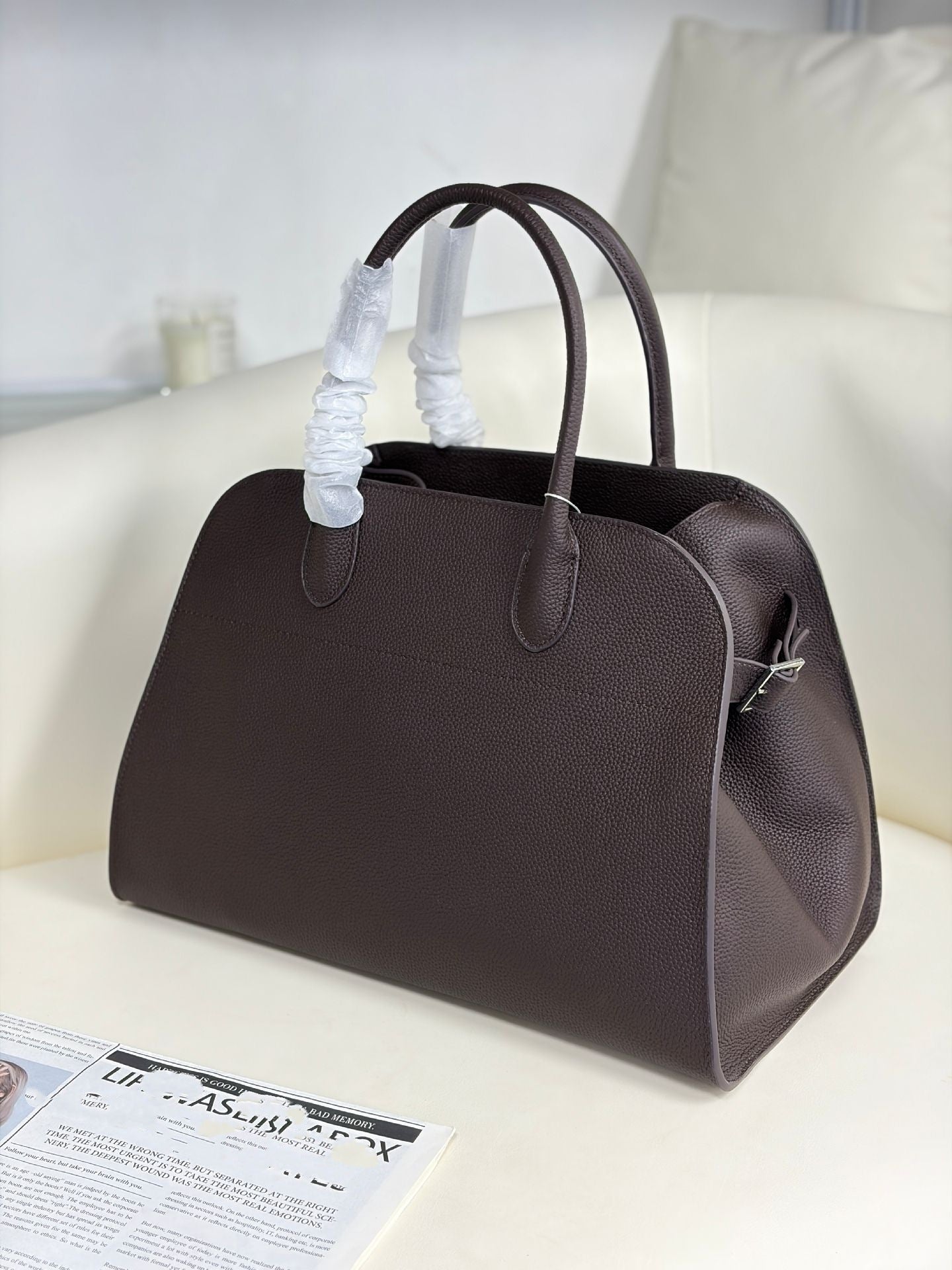 Dong First Layer Cowhide Large Capacity Women's Handbag