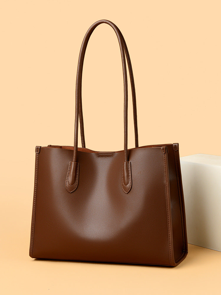 Women's Underarm Leather Fashion Commuter Large Capacity Women's Shoulder Bag