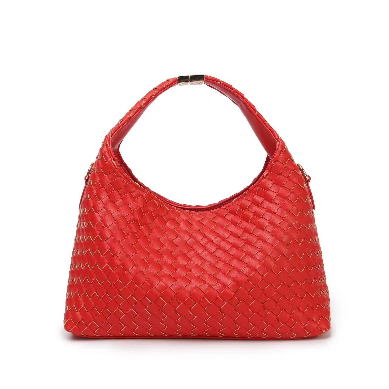Hand-woven Design Large Capacity Commuting Fashion Handbags