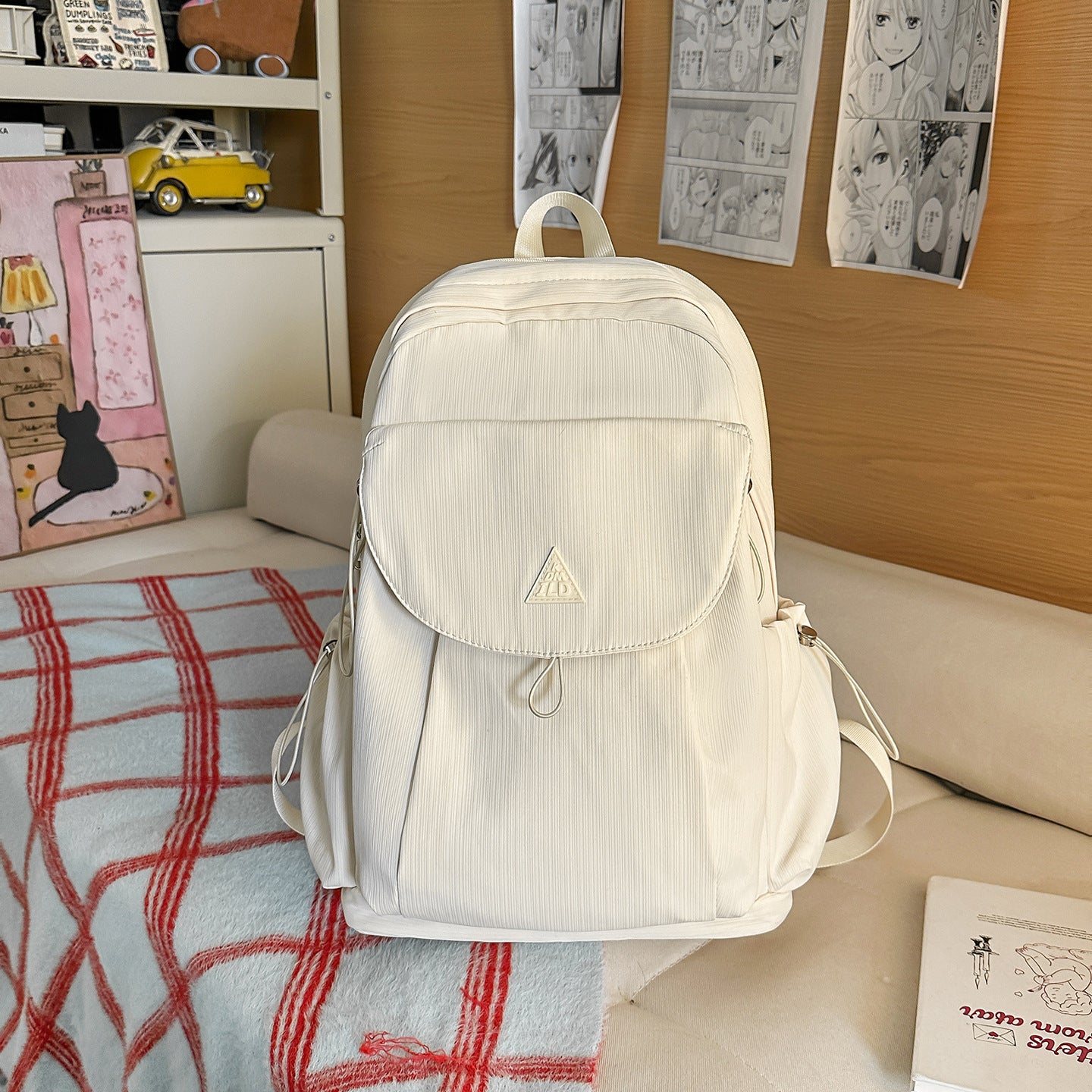 Korean Simple Style High Large Capacity Backpacks