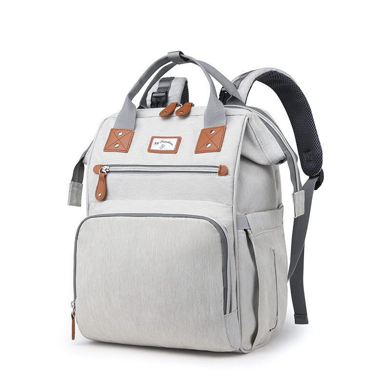 Women's Oxford Cloth Waterproof Multifunctional Mom Outing Mummy Bag