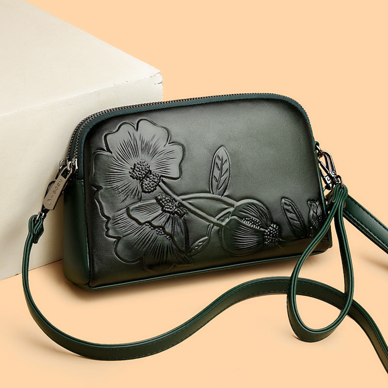 Women's Retro Mother Clutch Western Temperament Chinese Ethnic Style Women's Messenger Bag