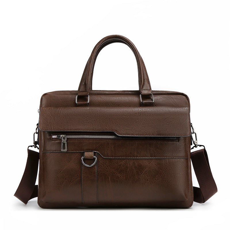 Men's Business Commuter Large Capacity Computer Men's Shoulder Bag