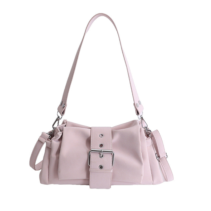 Trendy Frosted Portable Fashion Korean Retro Buckle