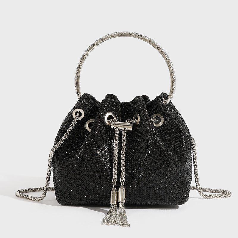 Women's Rhinestone Premium Dinner Acrylic Fashion Diamond Shoulder Bags