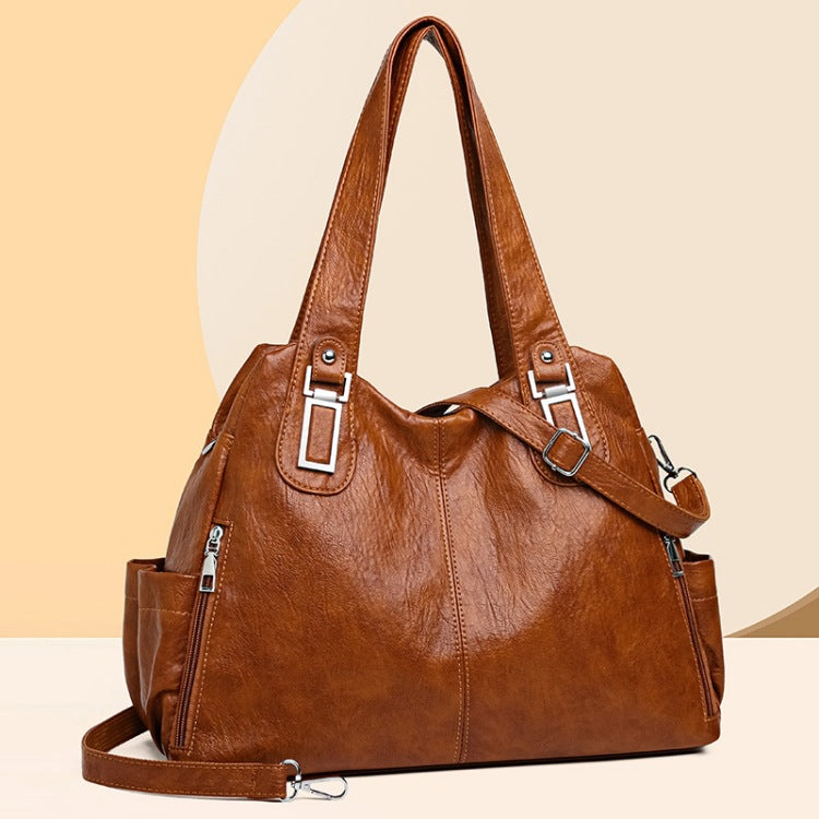 Women's Large Capacity Retro Easy Matching High-grade Women's Handbag