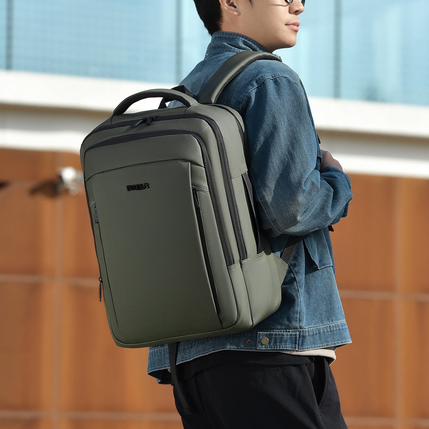 Men's Fashion Commute Versatile Multifunctional Computer Large Backpacks