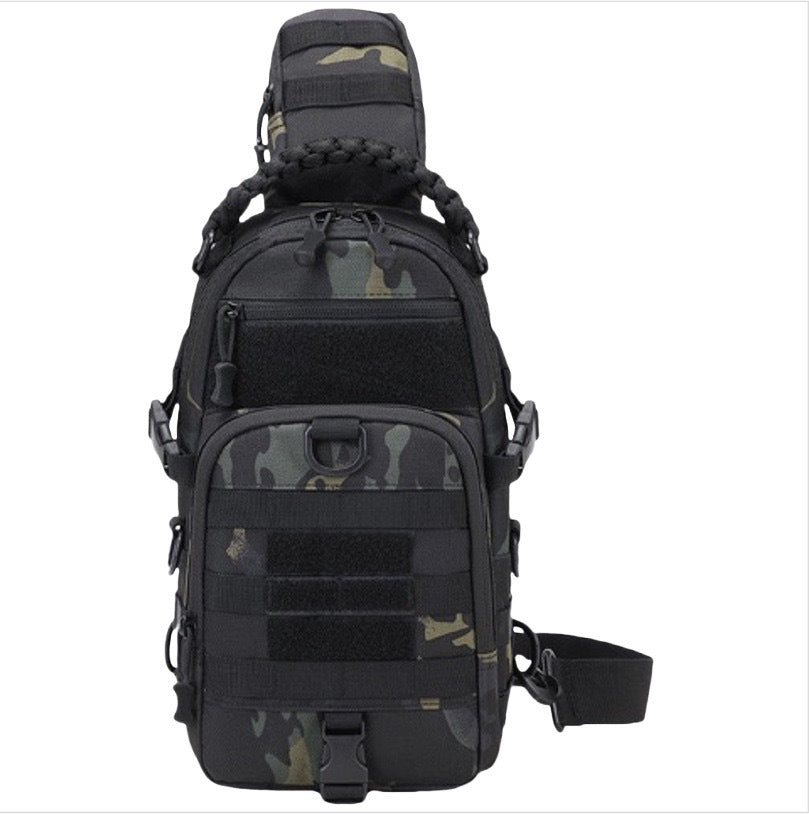 Men's Parachute Cord Oxford Cloth Military Fan Multifunctional Waterproof Shoulder Bags
