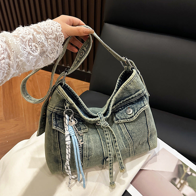 Popular Fashion Women's Spring Niche Jean Bags