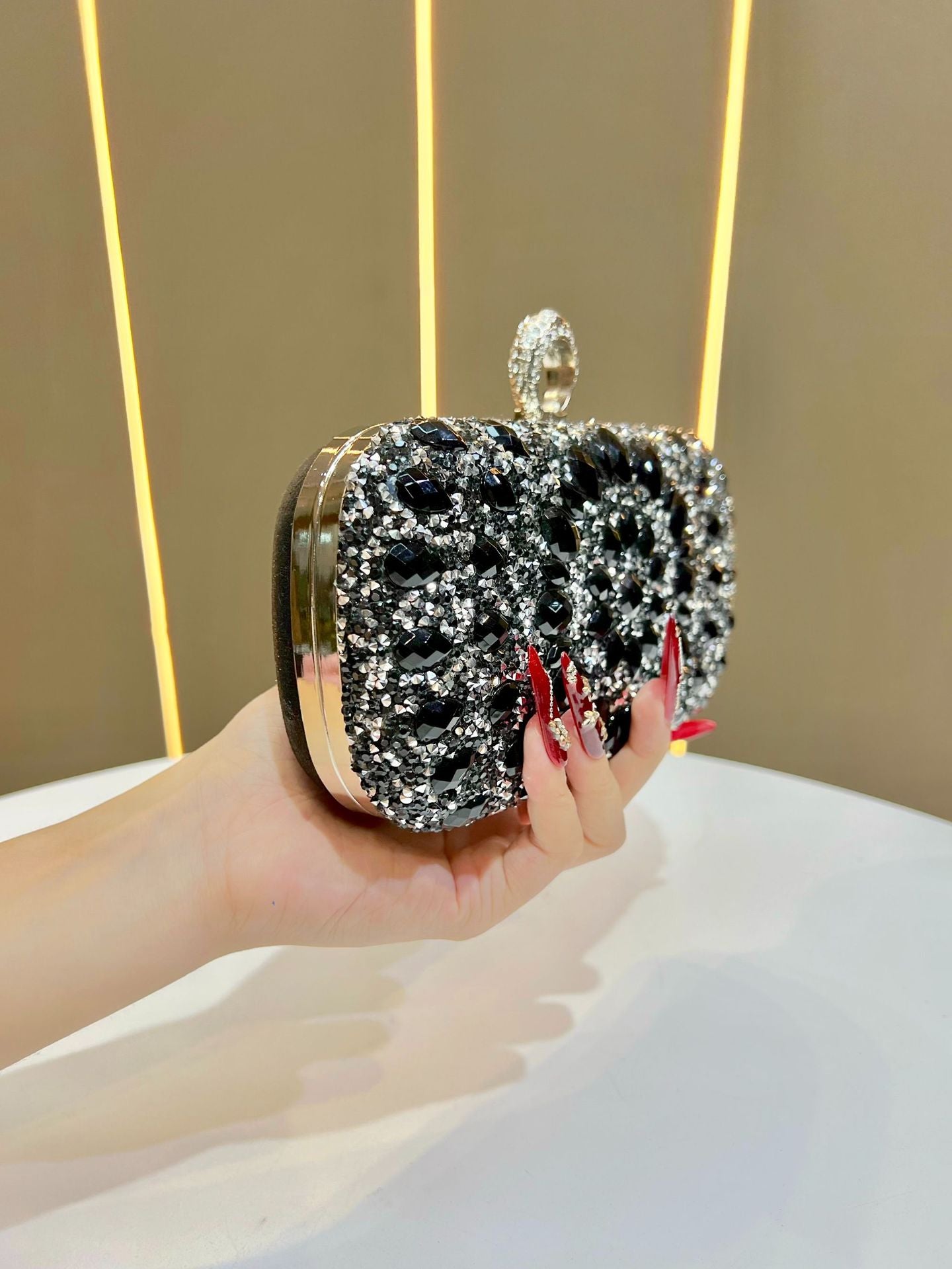 Women's Diamond Fashion Banquet Dress Full Women's Clutch
