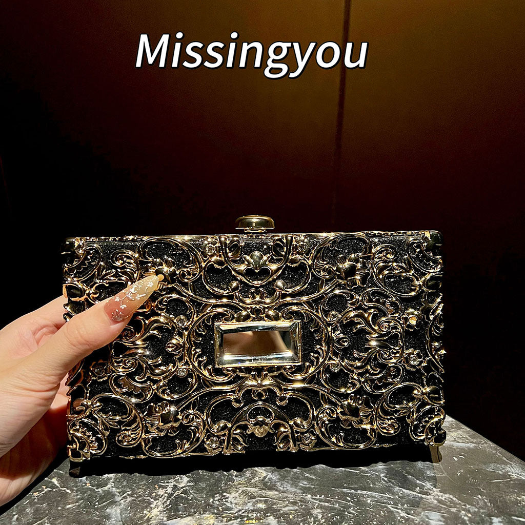 Women's Niche Clutch Affordable Luxury Fashion Dress Dinner Bag