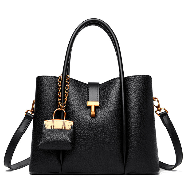 Women's Fashionable Temperamental High-grade Large Capacity Women's Handbag