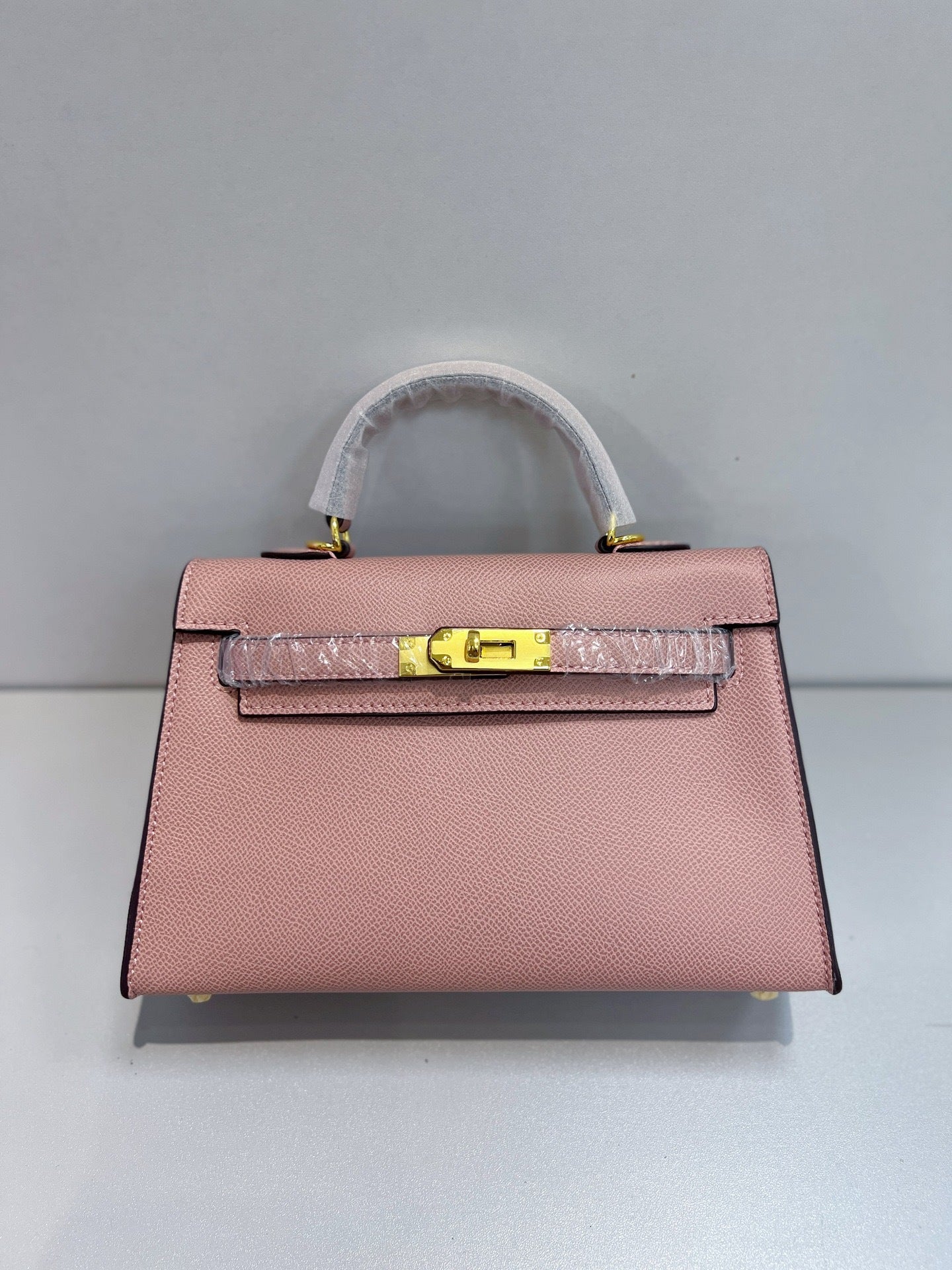 Women's Kelly Genuine Leather Palm Print High-grade Women's Handbag