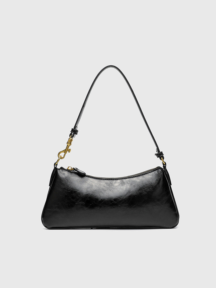 Texture Retro Underarm Female Design Commuting Women's Shoulder Bag