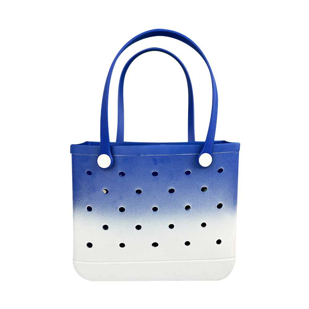 Beach Hole Christmas Halloween Element Printing Vegetable Bags
