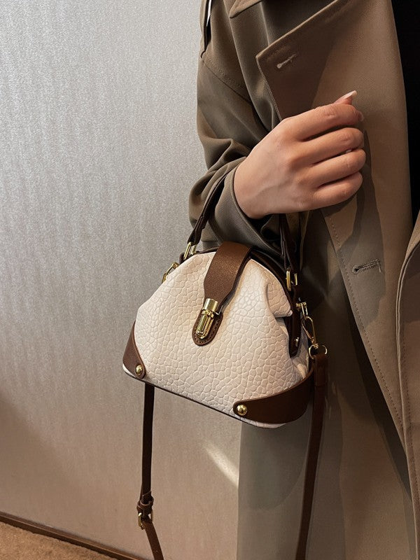 Women's Niche Fashion Portable Simple Textured Women's Messenger Bag