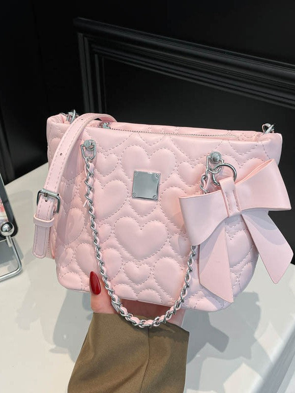 Love Commuter Korean Style Fashion Chain Women's Messenger Bag