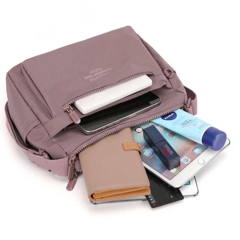 Women's Summer Multilayer One Leisure Waterproof Women's Messenger Bag