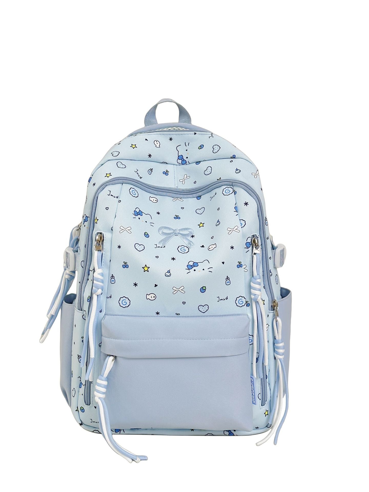Cute Wild Korean Style Large Capacity Good-looking Bow Leisure Backpack