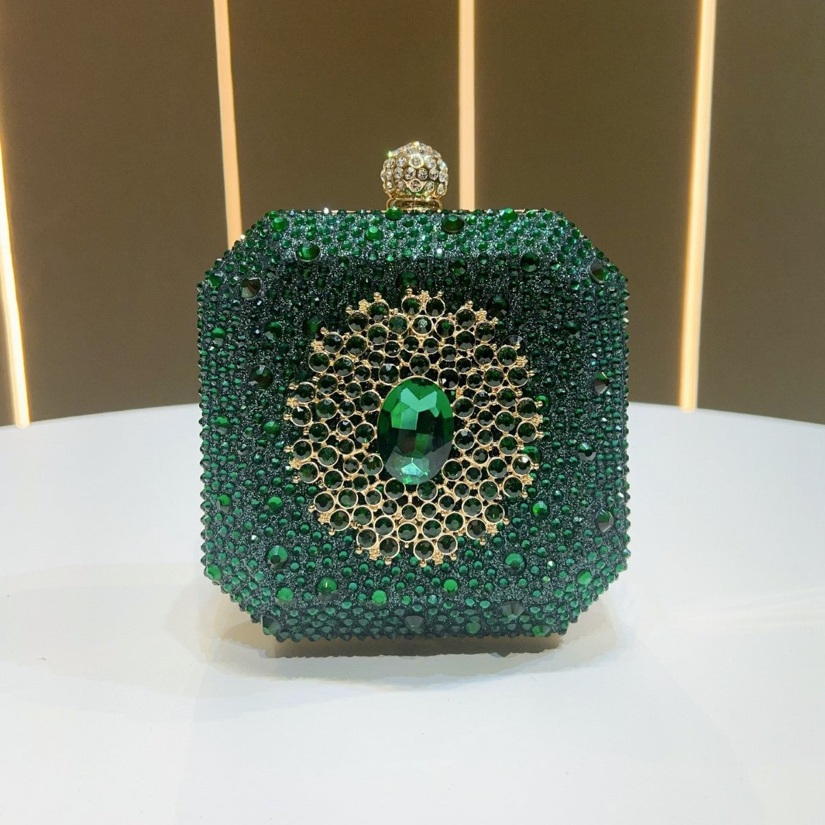 Women's Rhinestone High Sense Drill Decoration Fashion Personality Mini Dinner Bag