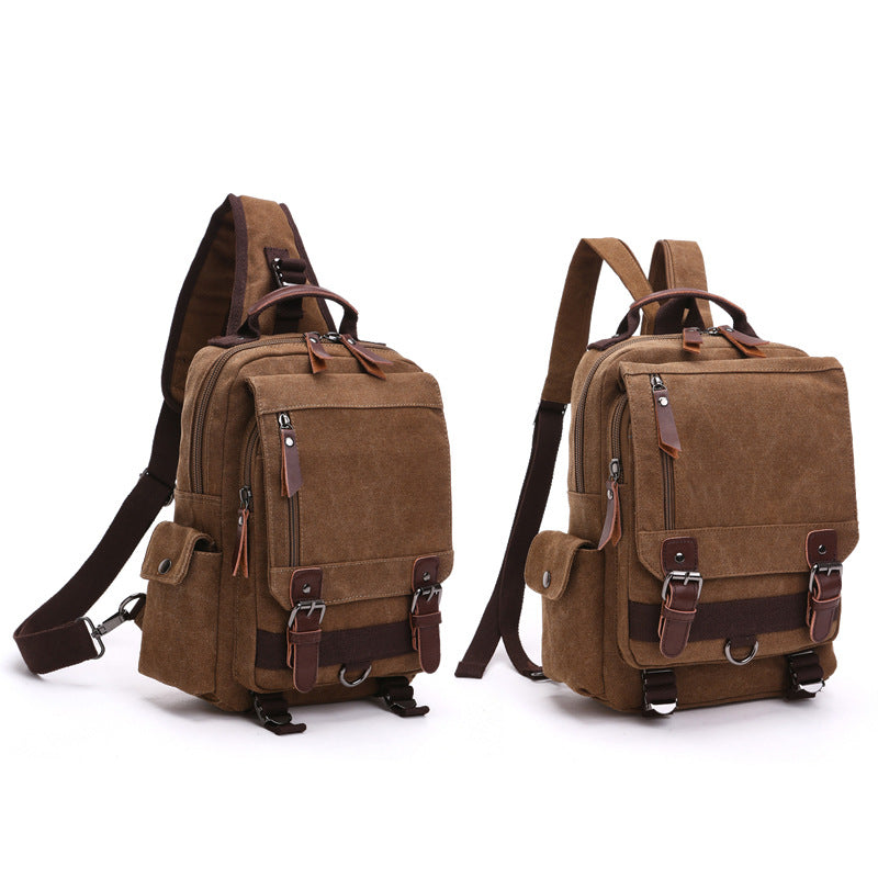 Men's & Women's Business Retro Canvas Suitable For Shoulder Bags