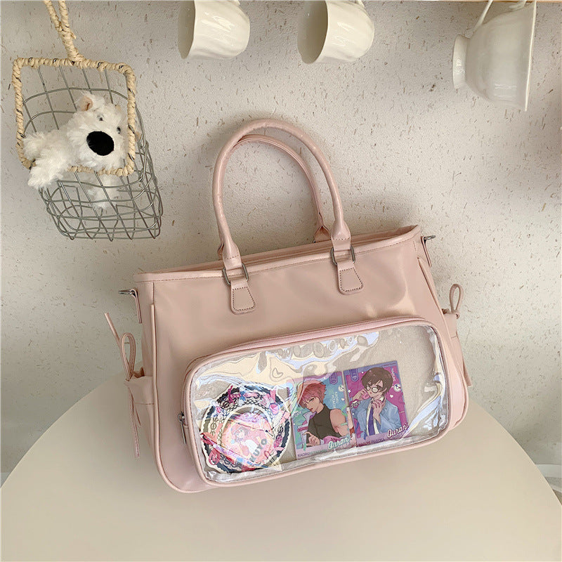 Leisure One Cartoon Class Versatile Large Women's Shoulder Bag