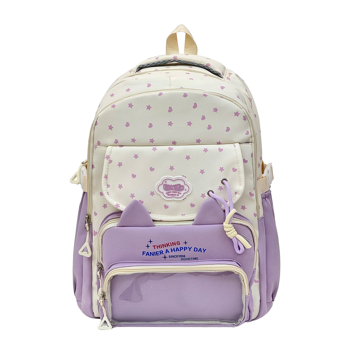 Good-looking Fresh Sweet Bar Cartoon Female Lightweight Large Leisure Backpack