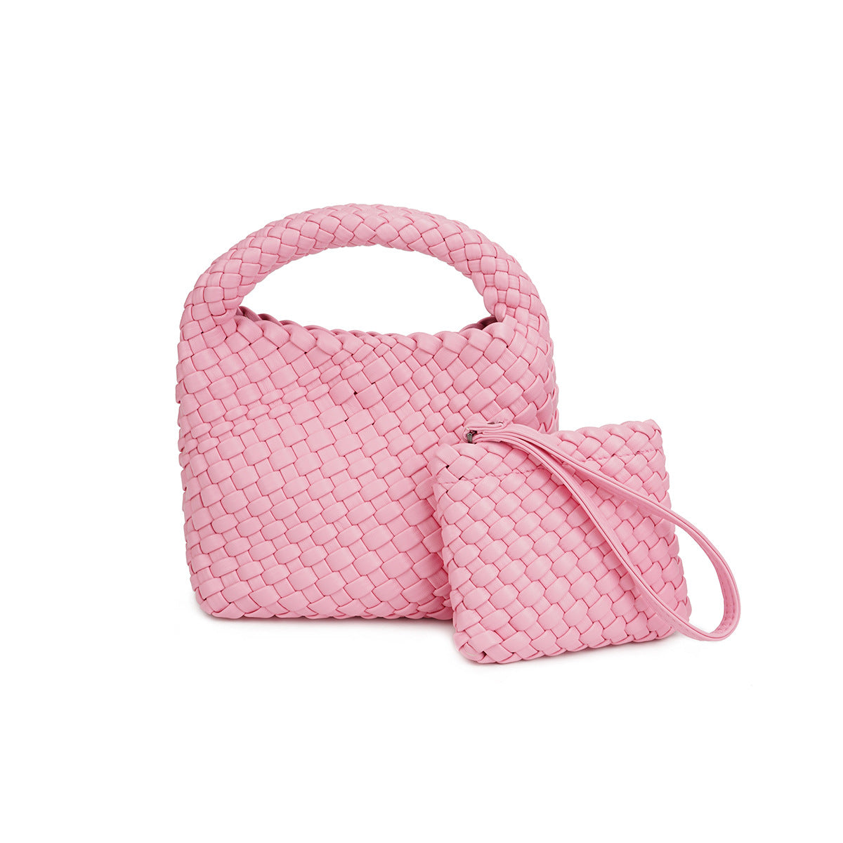 Hand-woven Mini Vegetable Basket Chain Magnetic Phone Bags