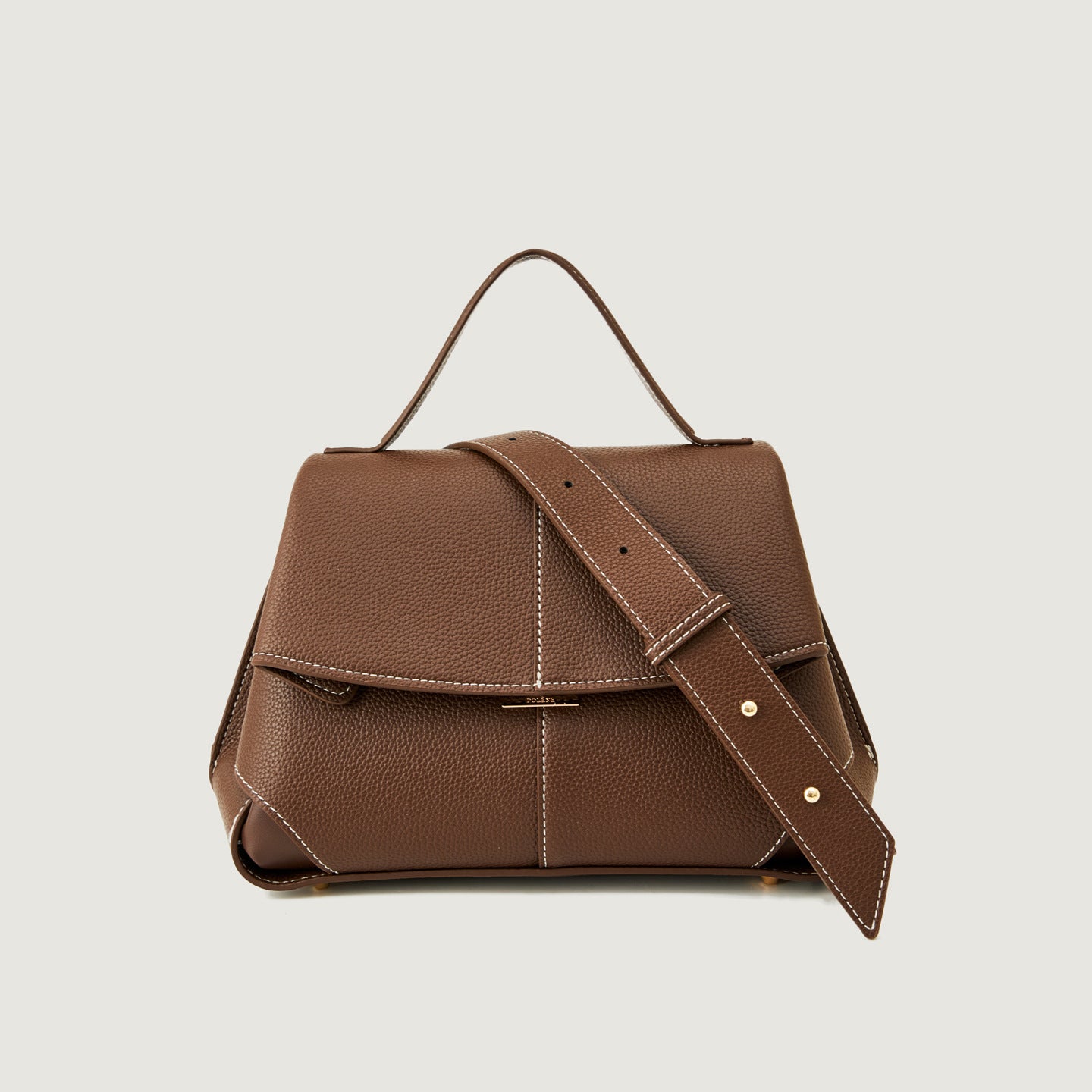 Women's Leather Lychee Pattern Cowhide Light Luxury Commuter Bags