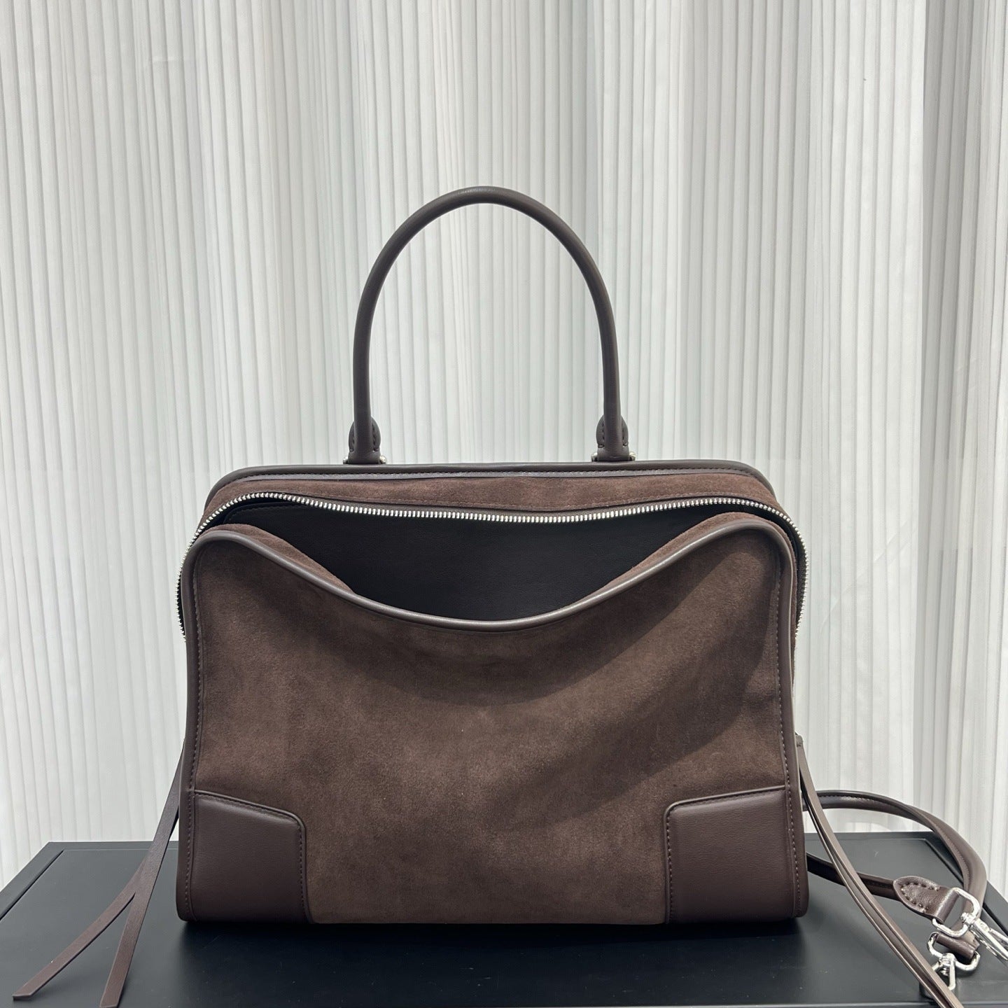 Women's Bowling Cowhide Leather Large Capacity Portable Women's Messenger Bag
