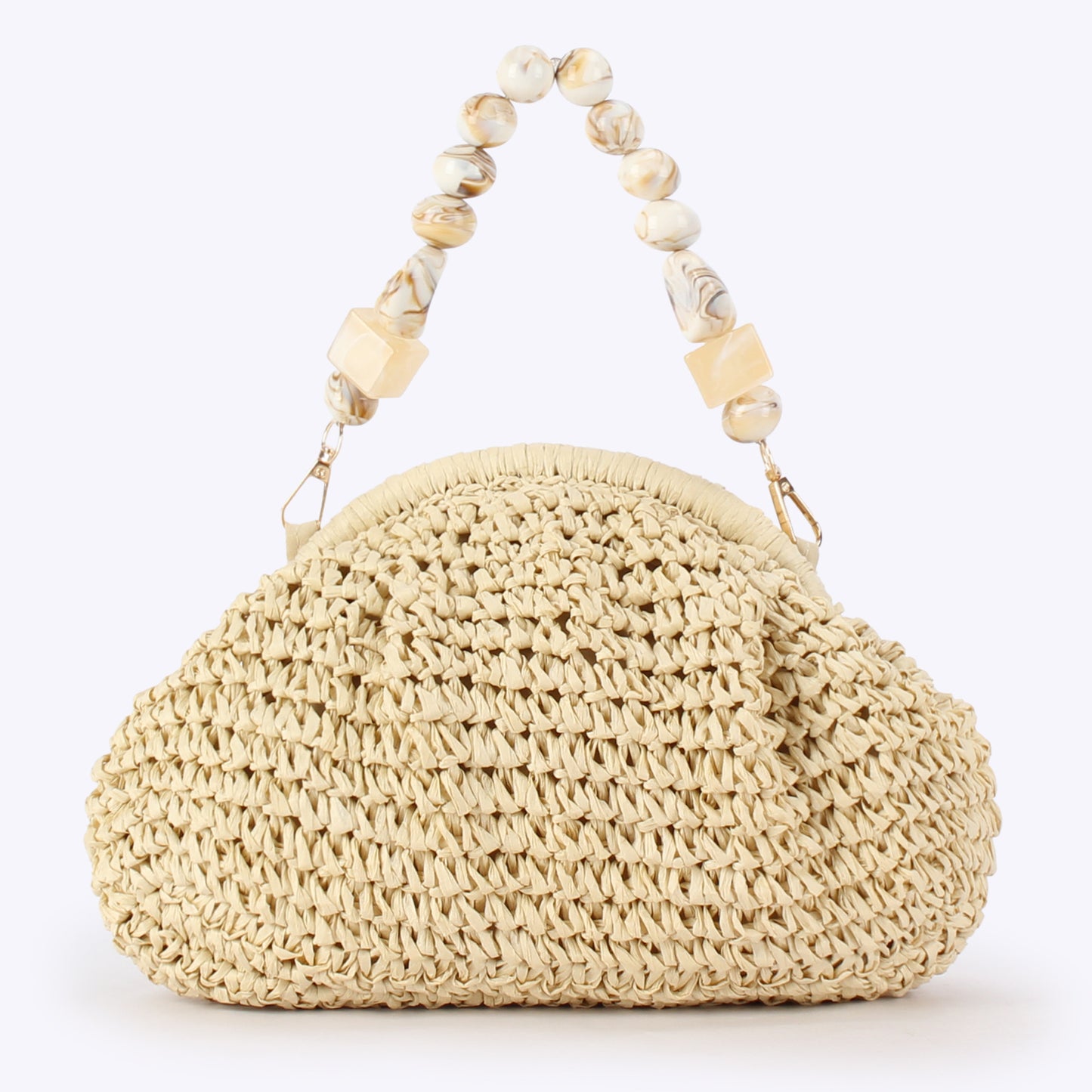 Women's Fashion Simple Woven Seaside Vacation Daily Women's Handbag