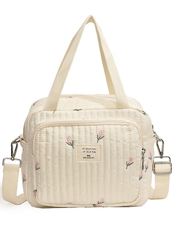 Large Capacity Bear Embroidery Diaper One For Going Bags