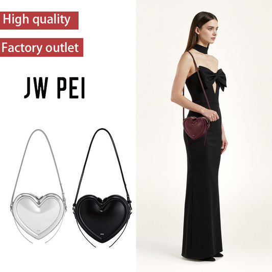 Casual Women's Heart-shaped Design Three-dimensional Love Handbags