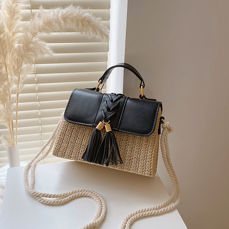Summer Woven Straw High-grade Niche Portable Bags