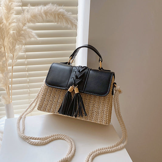 Summer Woven Straw High-grade Niche Portable Bags