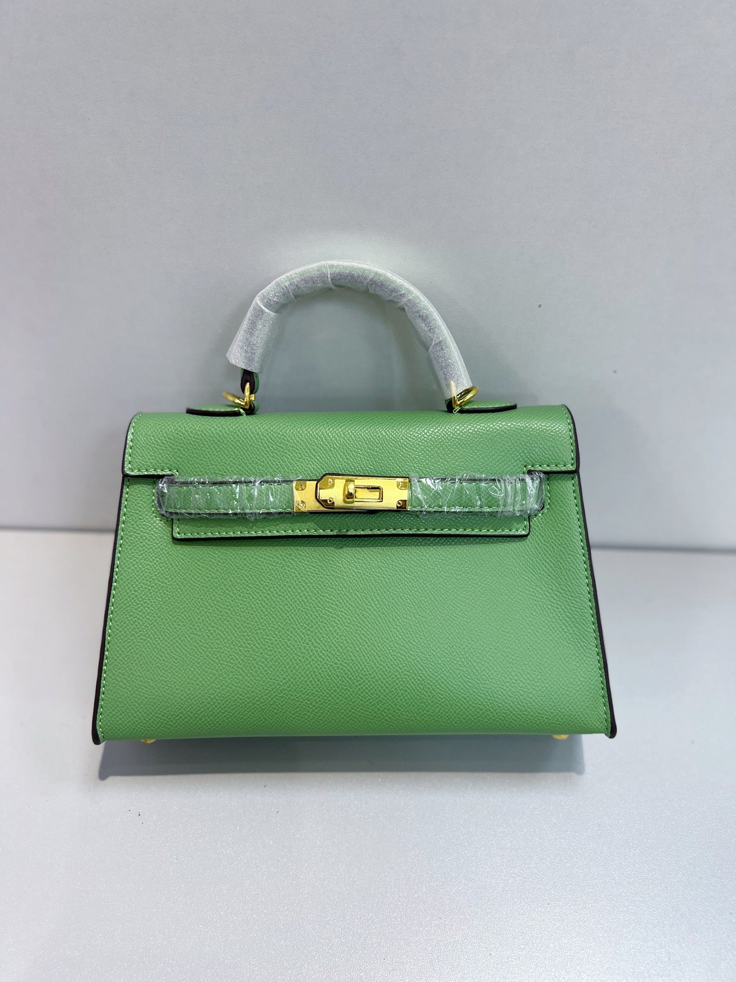 Women's Kelly Genuine Leather Palm Print High-grade Women's Handbag
